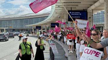 fluggesellschaft: streik bei air canada eskaliert – fluglinie kassiert geschäftsprognose