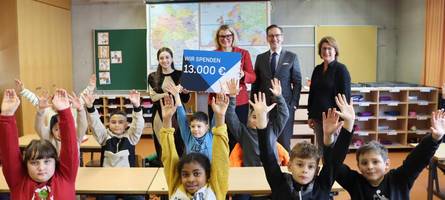 13.000 Euro für Bildung und Chancengleichheit: Wohnbaugruppe unterstützt Drei-Auen-Grundschule
