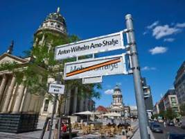 Nach juristischem Tauziehen: Berliner Mohrenstrasse kann doch umbenannt werden