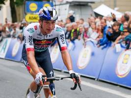 radsport: unfall bei der deutschland tour: sorgen um lipowitz