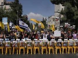 Für Geisel-Deal mit Hamas: Israelischer Oppositioneller fordert Bildung von Einheitsregierung