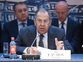 Sie sind wie Öl und Essig: Lawrow und Trump bremsen bei Ukraine-Gipfel