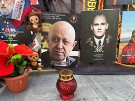 wollte nicht putin stürzen: prigoschin ahnte laut seiner mutter, dass er bald sterben muss