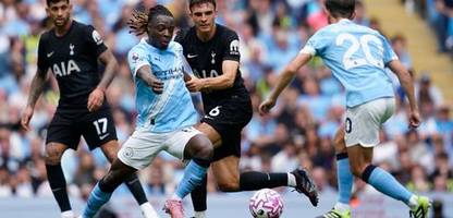 Premier League: Manchester City verpatzt die Heimpremiere, Bayern-Leihgabe Palhinha trifft