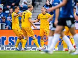 Hertha BSC enttäuscht: Wundertor in der 100. Minute lässt Dynamo Dresden eskalieren