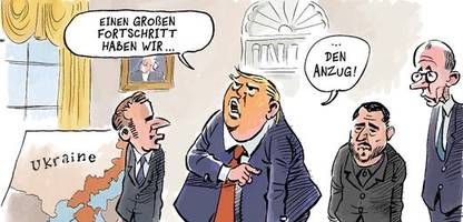 Cartoons der Woche von Chappatte, Thomas Plaßmann, Klaus Stuttmann