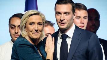 frankreich: le pens kronprinz wagt sich aus der deckung