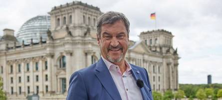 Söder fordert Steuersenkungen und gibt Merz „Eins mit Stern“
