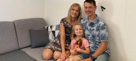 Familie Ott lebt glücklich in einem Haus mit nur 46 Quadratmetern