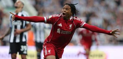 Premier League: 16-Jähriger sichert Liverpool späten Sieg gegen Newcastle