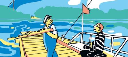 An der schönen, blauen Donau: Diese Graphic Novel erzählt vom Leben der Menschen am großen Strom