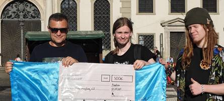 Augsburger Festival hilft Slata gesund zu werden