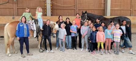 Drei Tage rund uns Pferd: Ferienprogramm für Kinder mit und ohne Fluchthintergrund