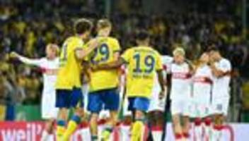 dfb-pokal: braunschweig-trainer stolz: haben heute trotzdem gewonnen