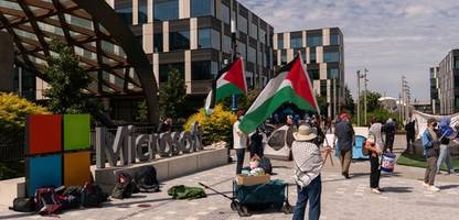 microsoft: aktivisten besetzen büro des chefs wegen unterstützung israels