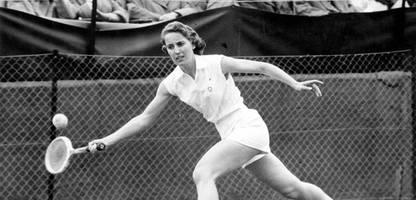 Angela Mortimer ist tot: Sie gewann in Wimbledon, obwohl sie schwerhörig war