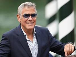 auch filmstars werden krank: george clooney lässt in venedig termine platzen