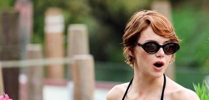 Emma Stone beim Filmfestival in Venedig in »Bugonia«: Die ist doch nicht von dieser Welt!