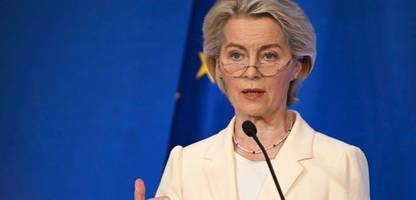 Ursula von der Leyen »empört« über Raketeneinschlag nahe Kyjiwer EU-Vertretung