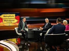 Talksendung Markus Lanz: Wehrpflicht ohne Pflicht