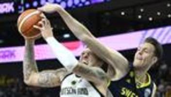 Basketball-EM: Deutschland gewinnt gegen Schweden auch sein zweites EM-Gruppenspiel