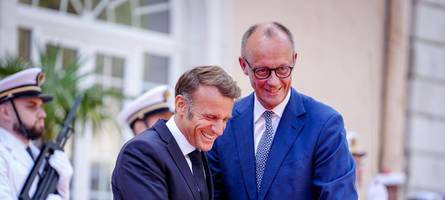 merz und macron präsentieren gemeinsame initiativen zur zusammenarbeit