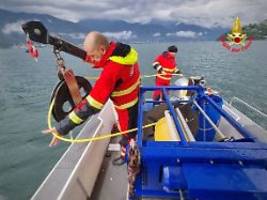 In mehr als 200 Meter Tiefe: Leiche von vermisstem Deutschen im Comer See gefunden