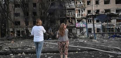 ukraine meldet opfer und schäden nach russischen angriffen