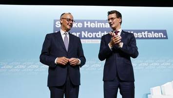 Merz bei der NRW-CDU: Kanzler wählt den Kammerton