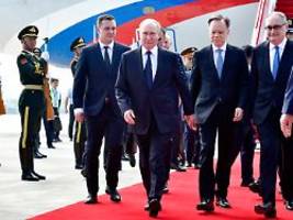 Schulterschluss mit Peking: Putin zu Gipfel in China eingetroffen