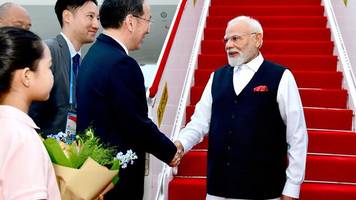 Gipfel: Indien und China nähern sich an – und inszenieren eine geschlossene Front gegen die USA