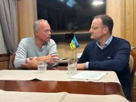Gemeinsames Signal: Spahn und Miersch sind überraschend in Kiew
