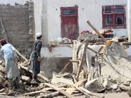 Hohe Opferzahlen befürchtet: Schweres Erbeben erschüttert Afghanistan