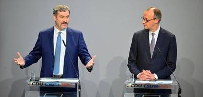 Erbschaftssteuer: Friedrich Merz lehnt Reformidee von Markus Söder ab