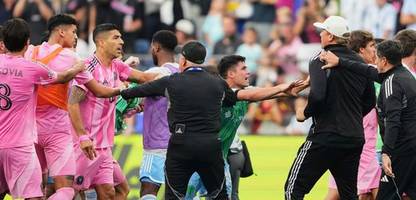 league cup: inter miami verliert das spiel, luis suárez die beherrschung