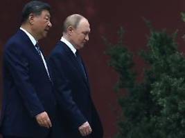 Kein Wort zur Ukraine: Putin und Xi loben Verhältnis - und schließen 20 Abkommen
