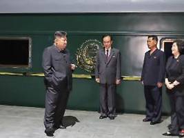 Mit Privatzug nach Peking: Kim Jong Un fährt zu seinem ersten Auslandsgipfel