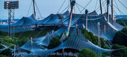 Ruhe unterm Zeltdach: Das Olympiastadion in München wird saniert