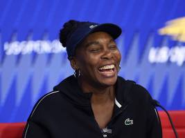 tennisprofi williams bei den us open: das venus-kunstwerk
