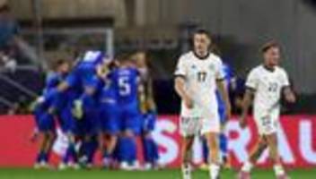 Fußball-WM-Qualifikation: Deutschland verliert erstes WM-Qualifikationsspiel gegen Slowakei