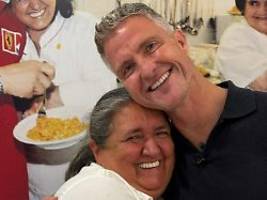 das erste mal ...: ralf schumacher wandelt in italien auf den spuren seines bruders
