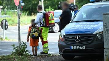 Schwerer Unfall in Wedding: Sekunden vom Albtraum entfernt