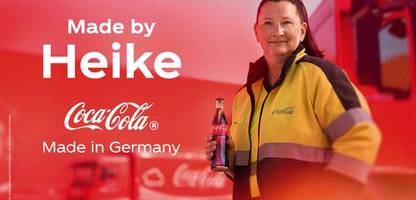 Coca-Cola wird plötzlich von Menschen gemacht