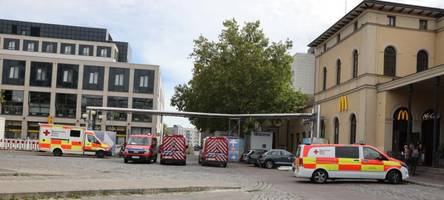 Verdacht auf Brand im ICE: Großeinsatz am Hauptbahnhof