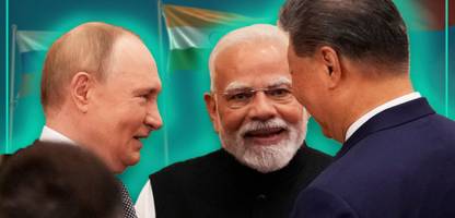 Indien sucht die Nähe von Wladimir Putin und Xi Jinping: Abkehr vom Westen?