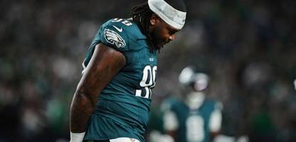 NFL: Jalen Carter spuckt Gegenspieler an und wird disqualifiziert