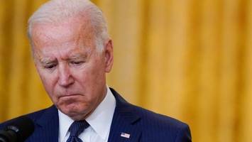 joe biden zeigt sich nach krebs-op mit narbe auf der stirn