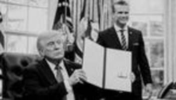 US-Kriegsministerium: Er hat die Macht der Symbole
