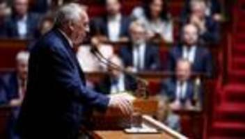 Französische Regierung: Frankreichs Premierminister Bayrou verteidigt seine Haushaltspolitik