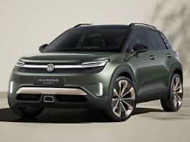 Mit Lächel-Look und bezahlbar: VW ID. Cross Concept bei IAA vorgestellt - sehr nah an der Serie